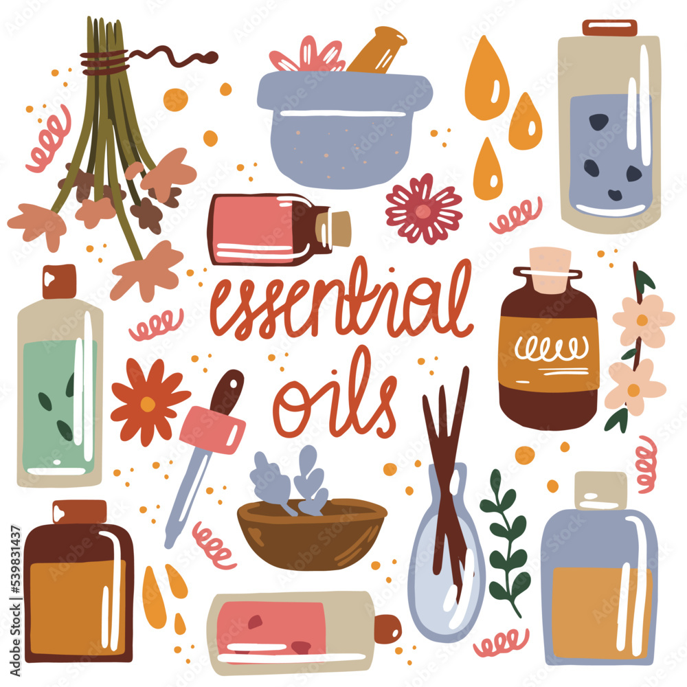 Essential Oil Clipart, Young Living Essential Oil Graphics