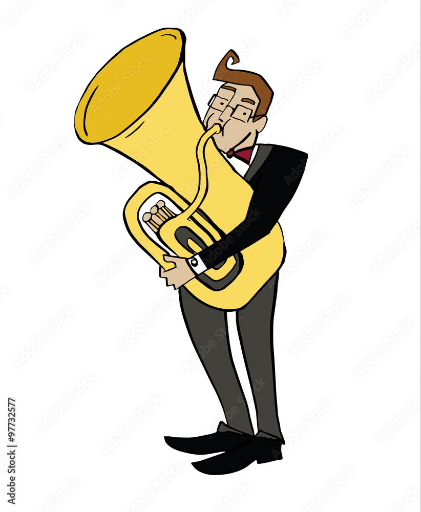 tuba clipart