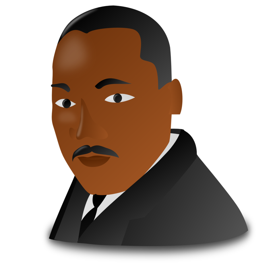 martin luther king jr day clipart