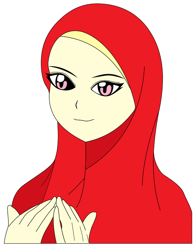 hijabi clipart