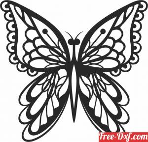1463-black-and-white-monarch-butterfly-free-clip-art 
