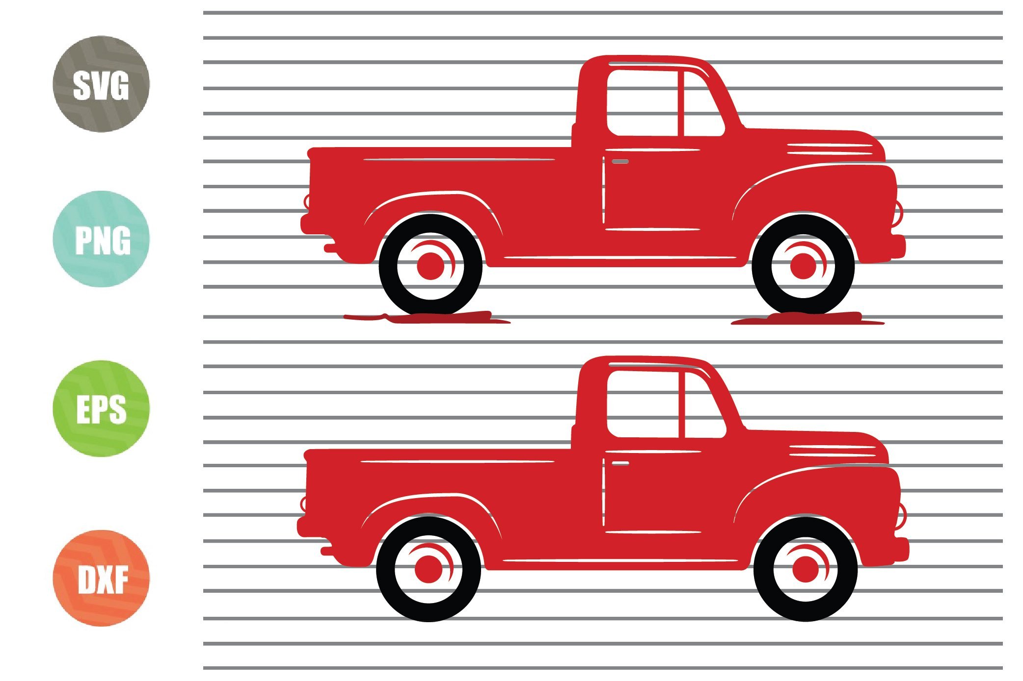 farm truck clipart