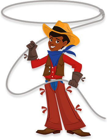 free cowboy clipart