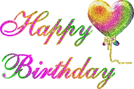 elegant happy birthday clipart