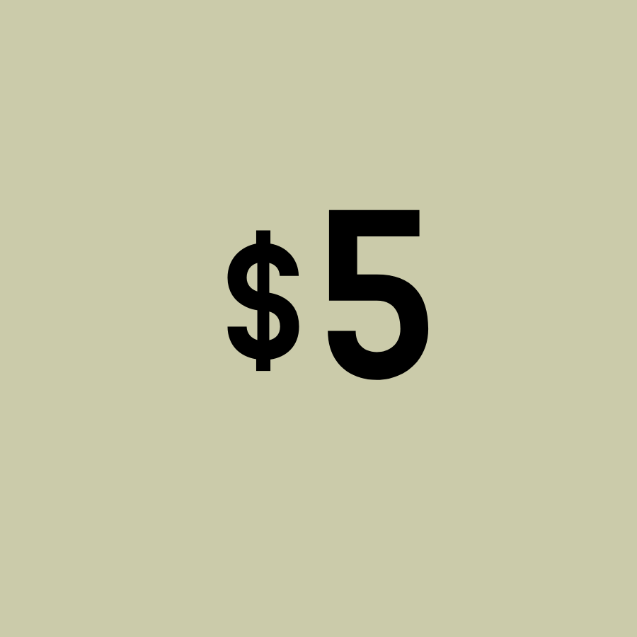 $5 clipart