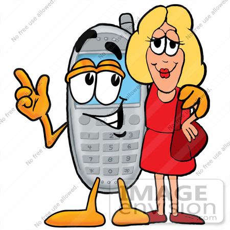 talking on the phone clipart