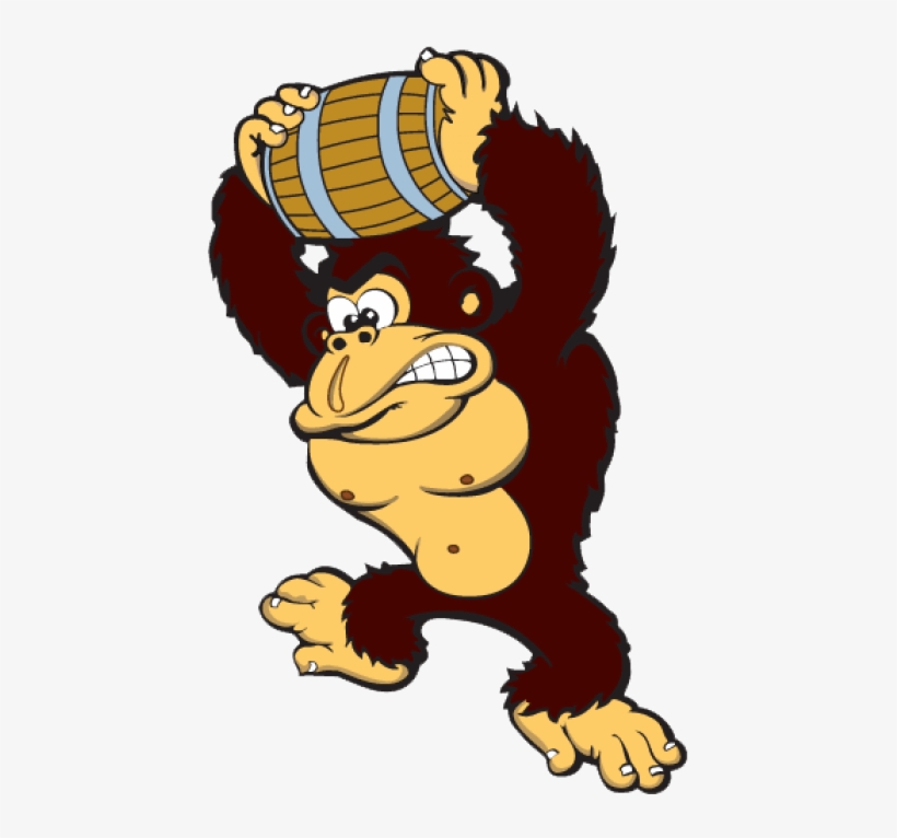 Donkey Kong Png Clipart - Donkey Kong Official Art, Transparent 