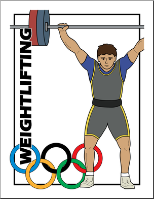 Premium Vector | A man is lifting the load in fitness center, icon 