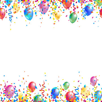 Balloon Border Clipart Best Clip Art Library