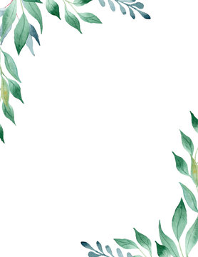 Greenery Border Vector Art, Icons, and Graphics for Free Download ...