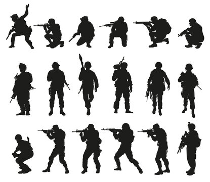 Cartoon Soldier Clipart Graphic by Designer Man · Creative Fabrica