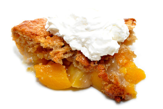 peach cobbler clipart