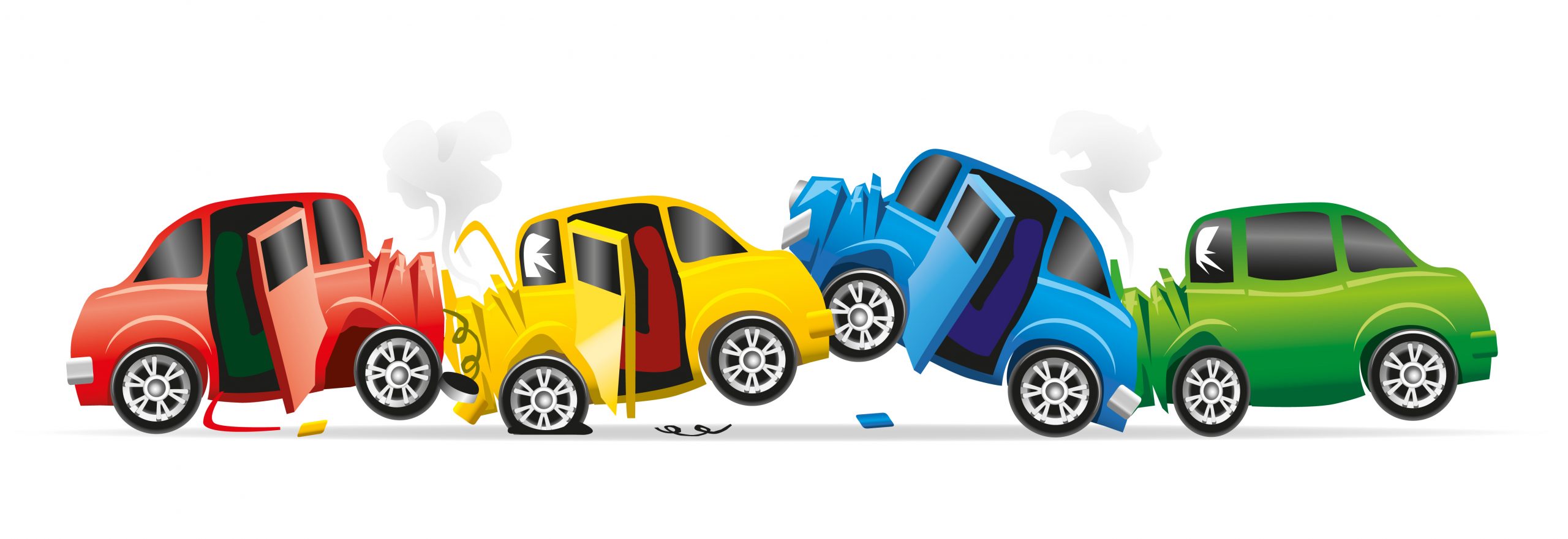 car crash clipart