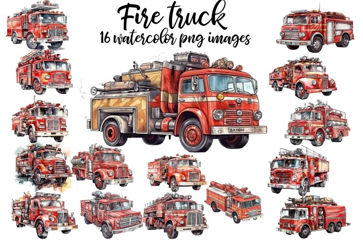 Fire Truck Stock Illustration - Download Image Now - Fire Engine 