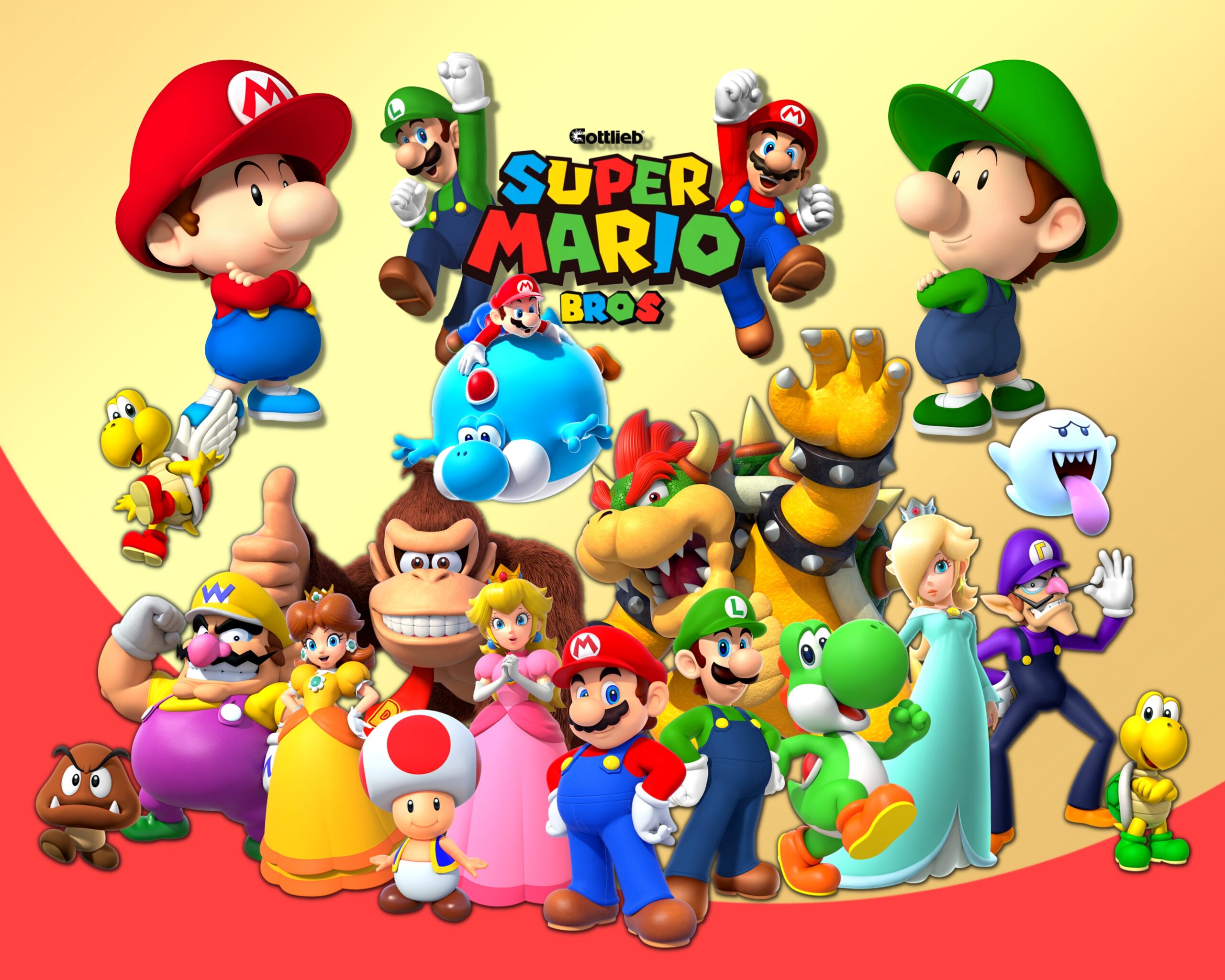 Super Mario Bros Wonder Logo PNG vector in SVG, PDF, AI, CDR format
