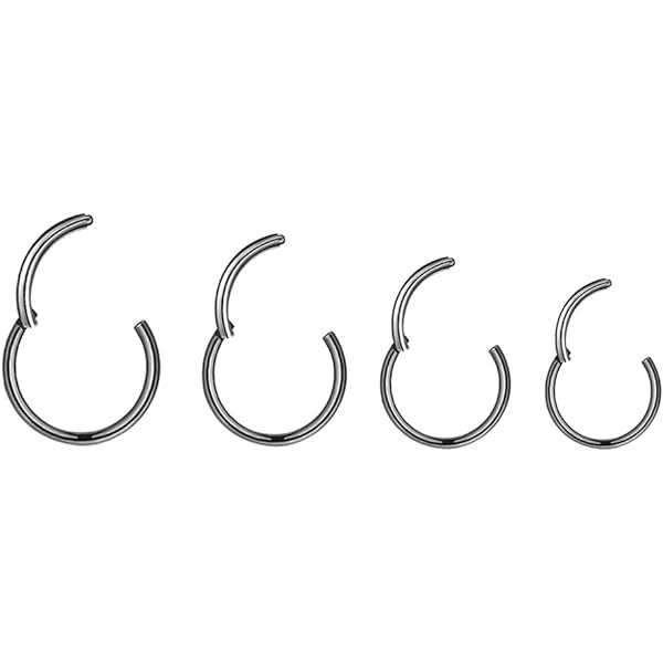 Pierced Nose Glyph Icon Nose Ring Piercing Silhouette Symbol - Clip Art ...
