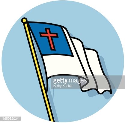 Free Christian Flag Clipart | Free Images at Clker.com - vector - Clip ...