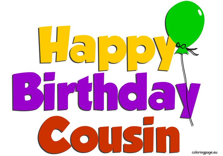 120 Best Happy birthday cousin ideas in 2023 | happy birthday - Clip ...
