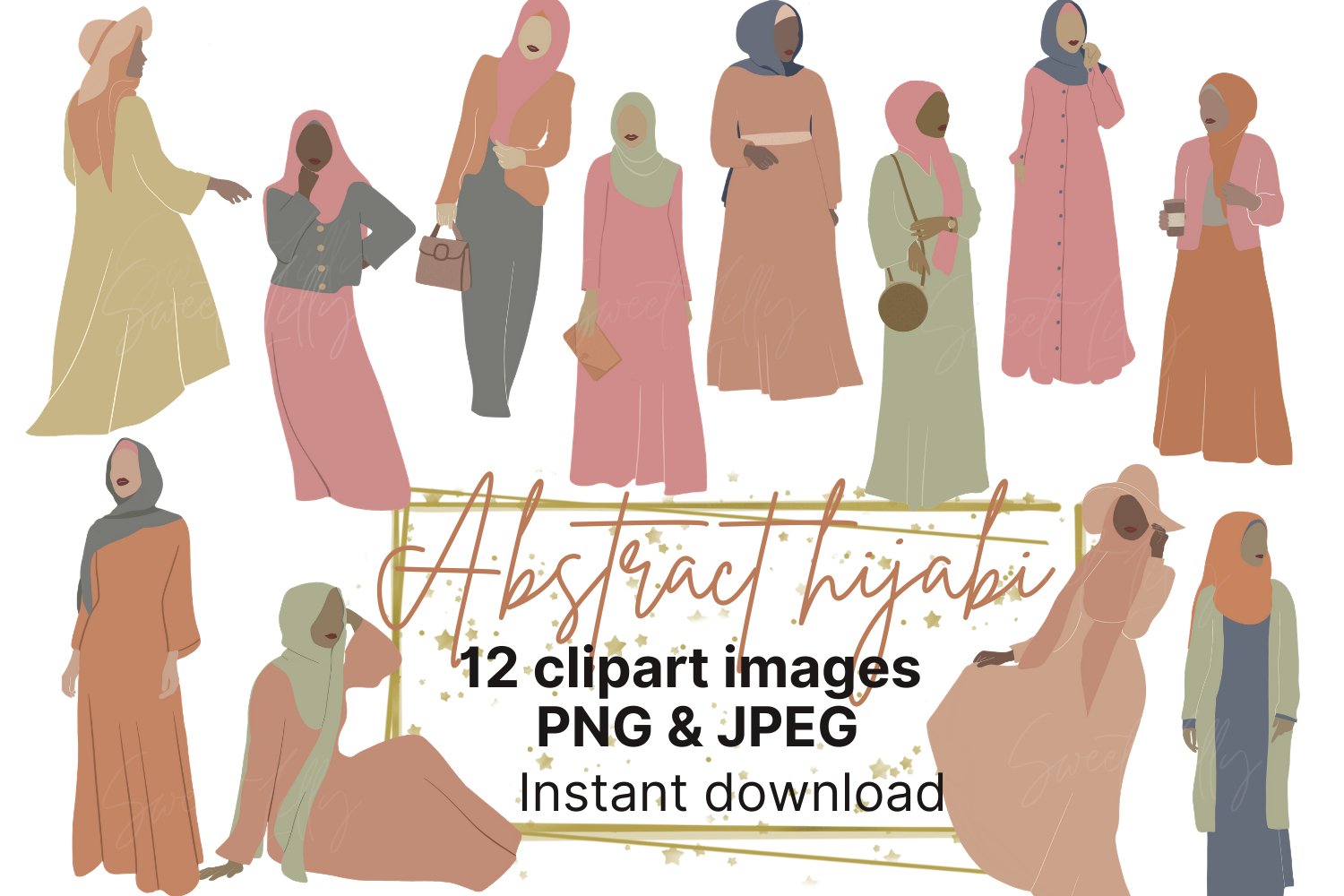 hijabi clipart