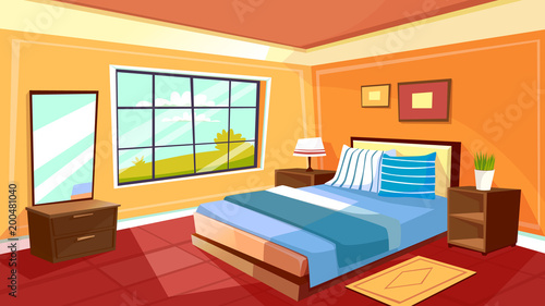 Soft Bed Clipart Transparent Background, Cartoon Soft Light Bed