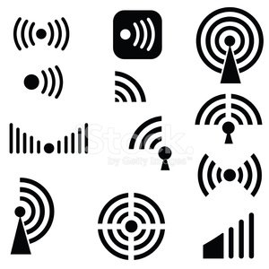 Radio Waves Clip Art at Clker.com - vector clip art online 