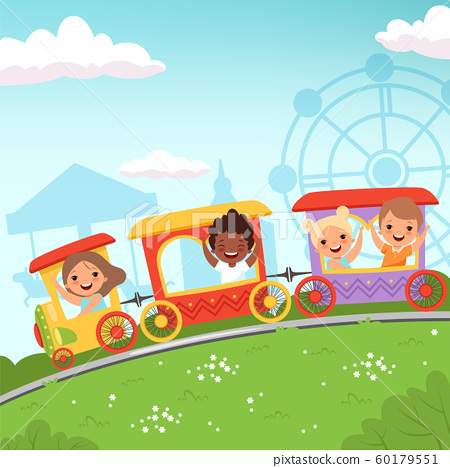 roller coaster clipart kids