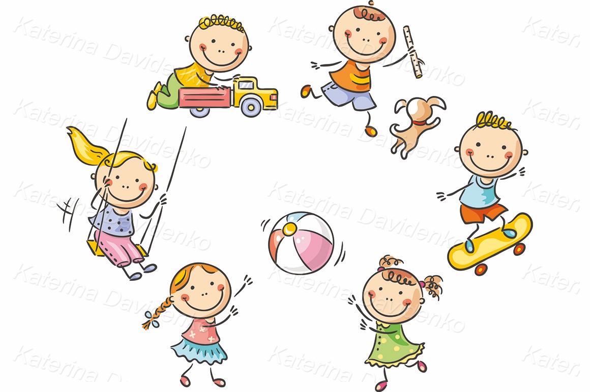 Outdoors and Recreation Clipart-playing hopscotch outdoor game