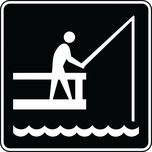 Free Vectors | canoe pier on the lake - Clip Art Library