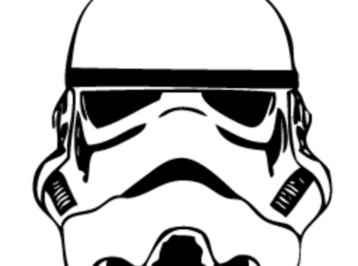 stormtrooper helmet clipart