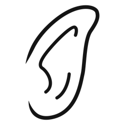 elf ears clipart