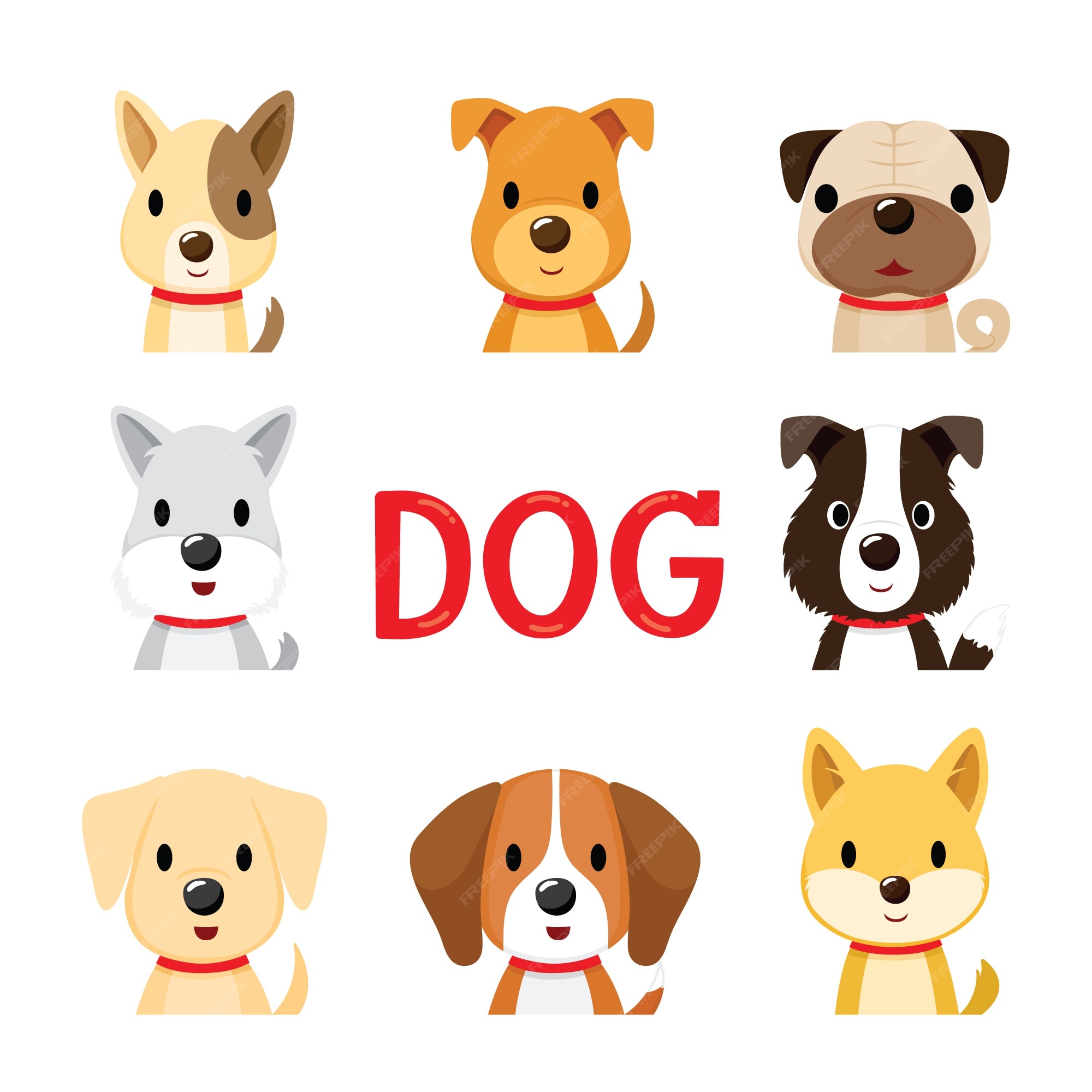 Chinese Zodiac Sign For Year Of The Dog High Res Vector Graphic Clip 