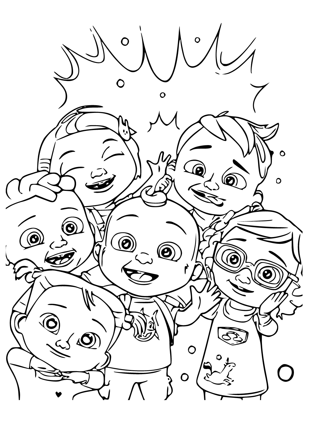 Cocomelon Coloring Pages Printable for Free Download