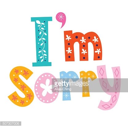 sorry clipart