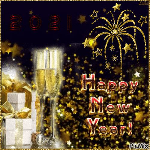 Animated Happy New Year With Rose Gallery Yopriceville High Clip