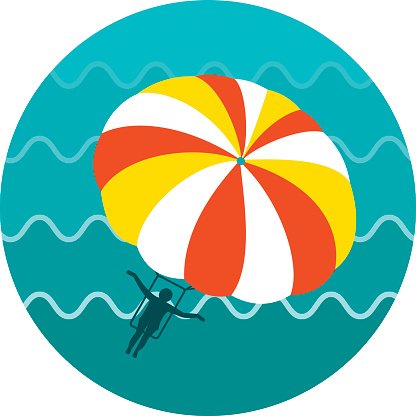 40 Parachute clipart - Graphics Factory