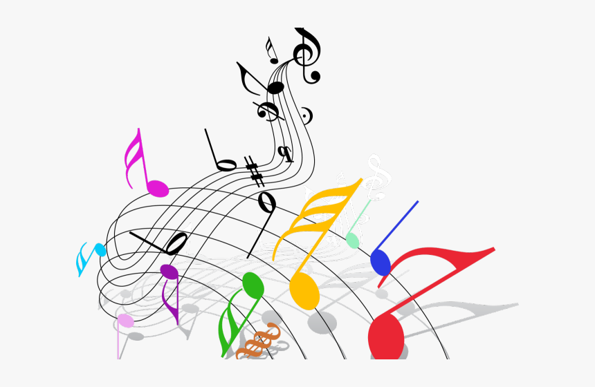 transparent music notes clipart