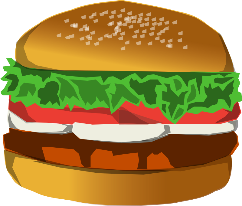 cheeseburger clipart