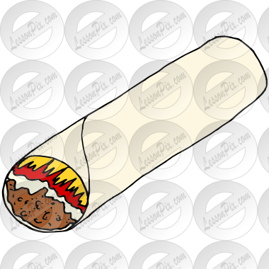 burrito clipart