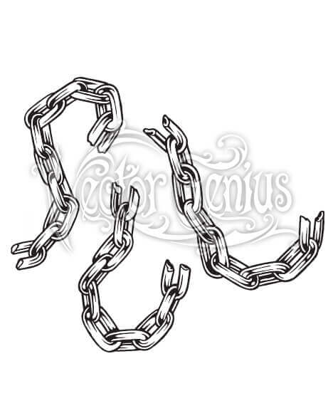 Ball and chain broken - Openclipart