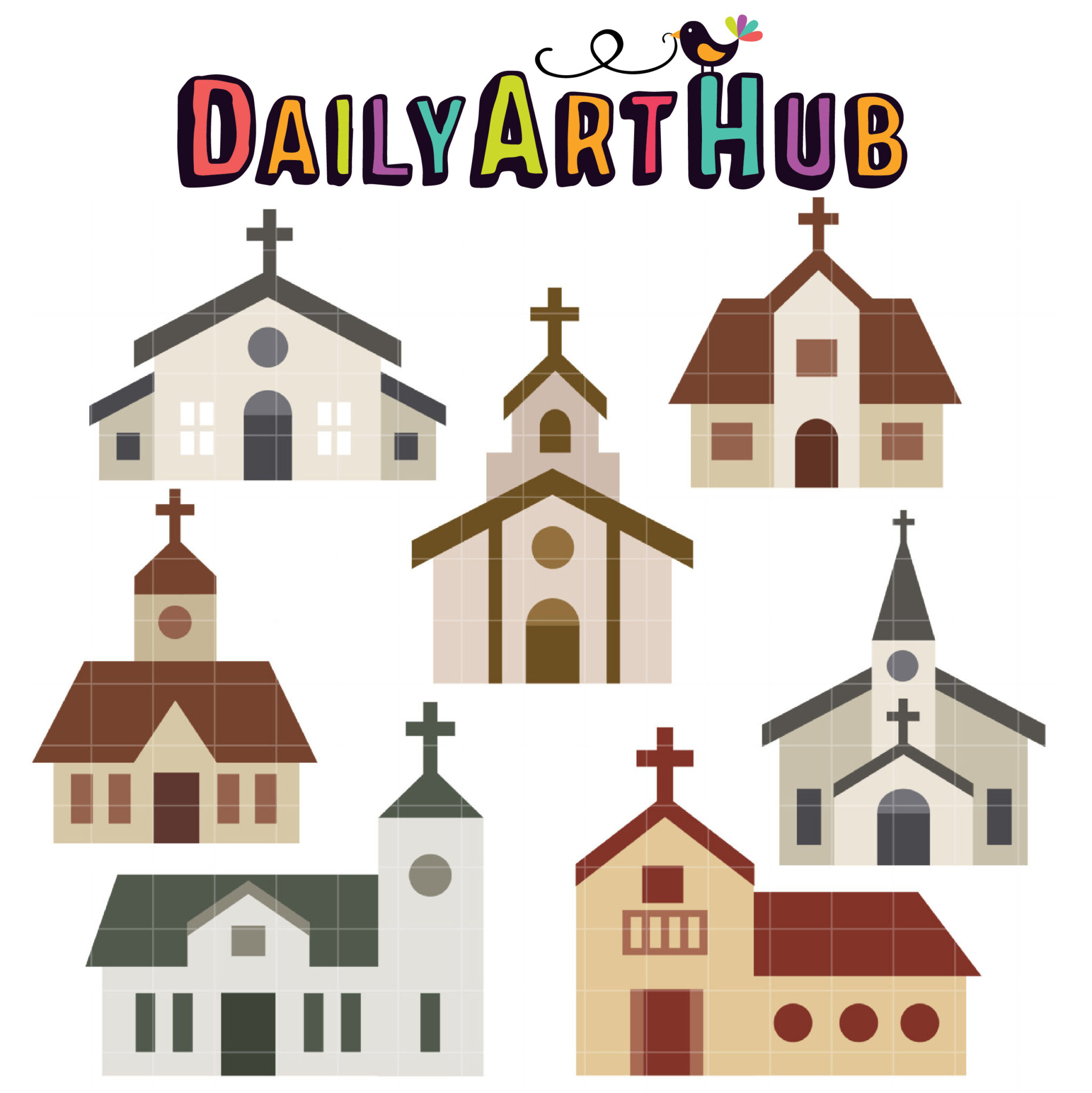 clipart church