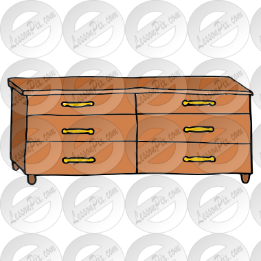 dresser clipart