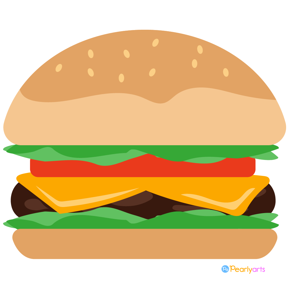 cheeseburger clipart