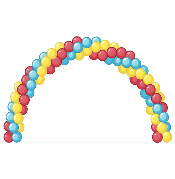 balloon arch clipart
