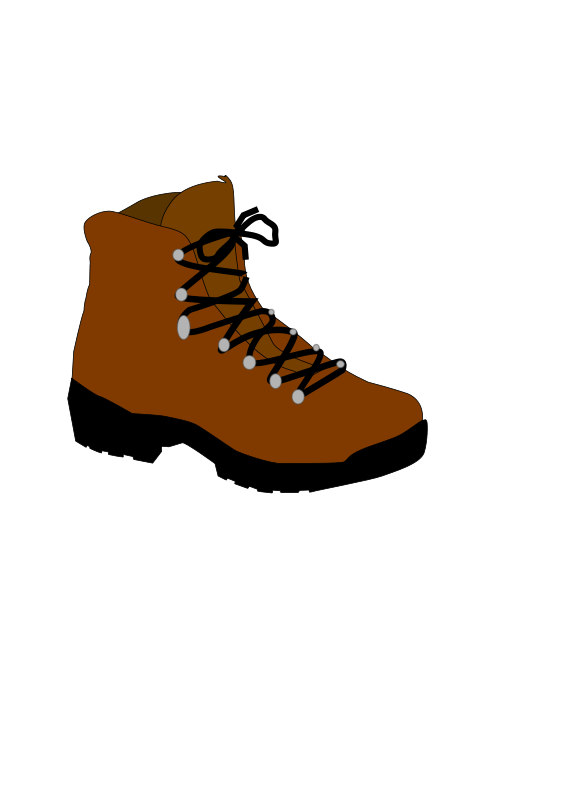 Boot Outline Clip Art at Clker.com - vector clip art online - Clip