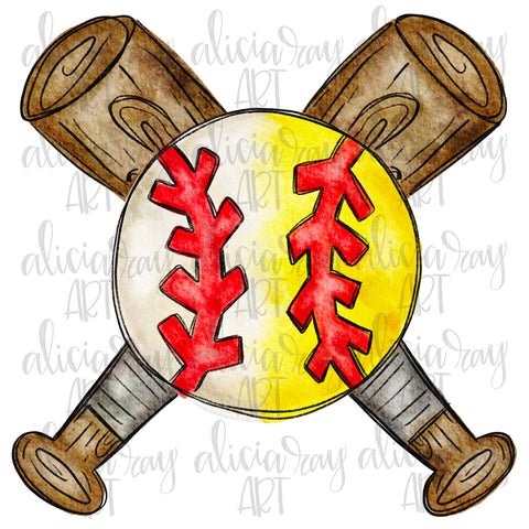 half baseball clipart