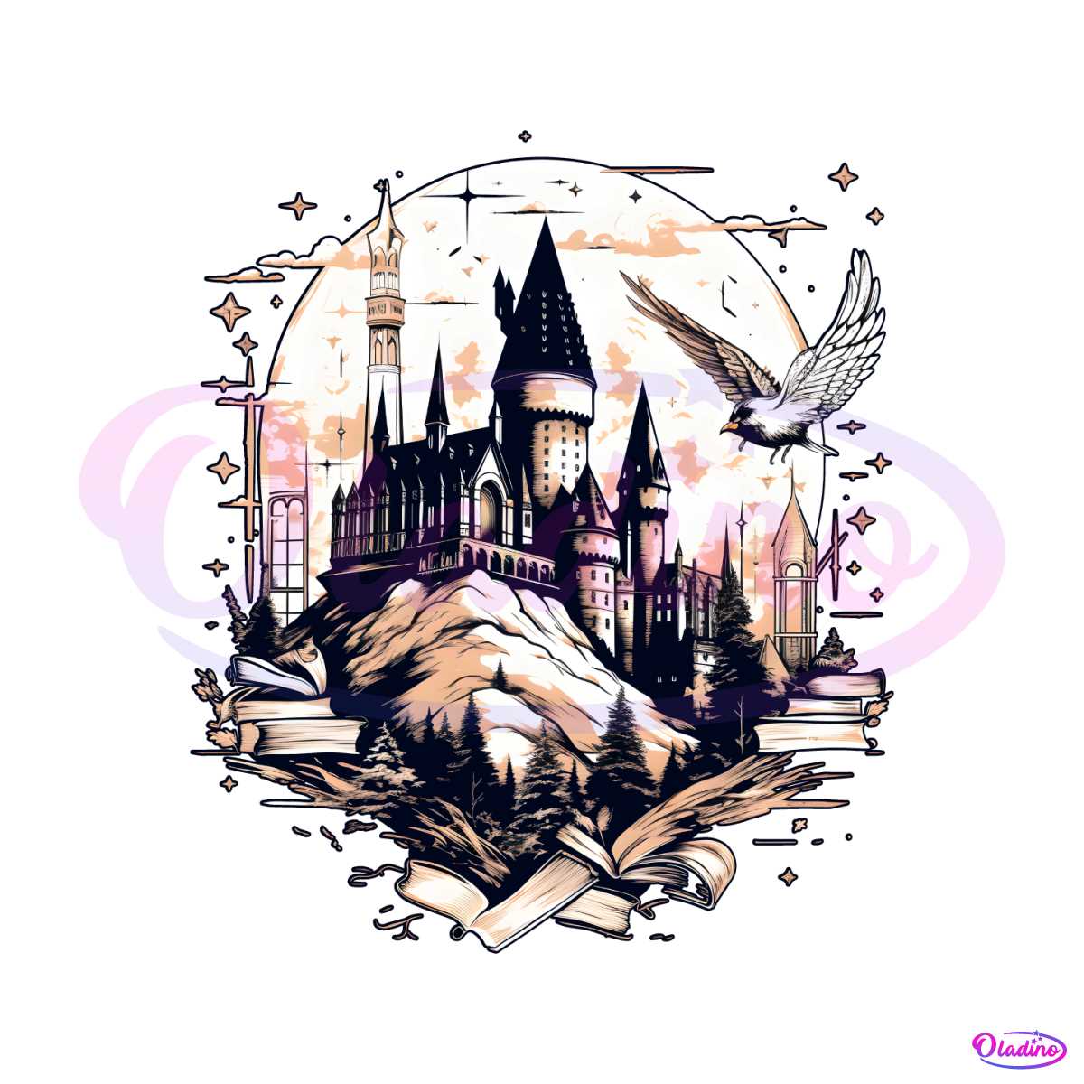 Hogwarts Castle Vector Art, Icons, and Graphics for Free Download ...
