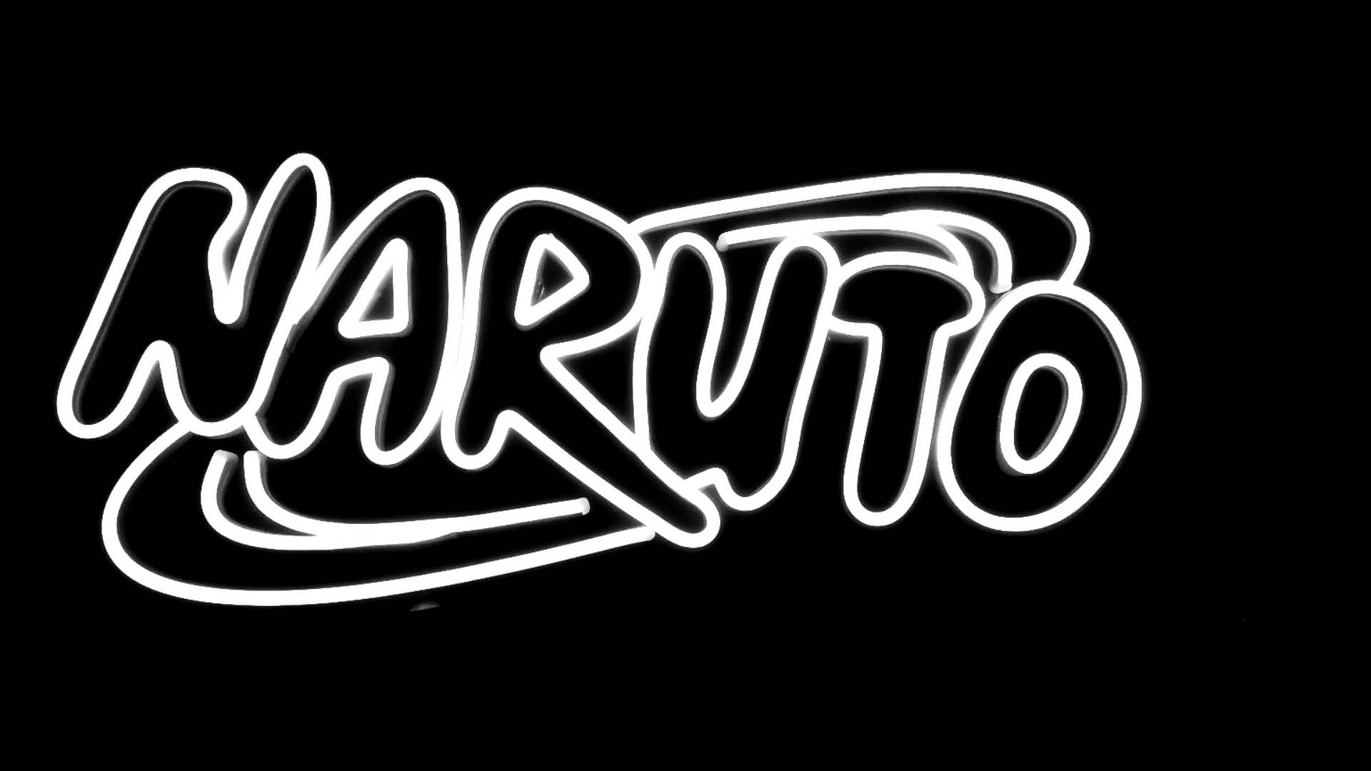 naruto clipart black and white