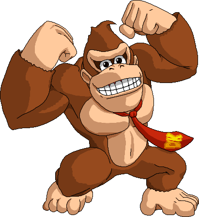 donkey kong clipart