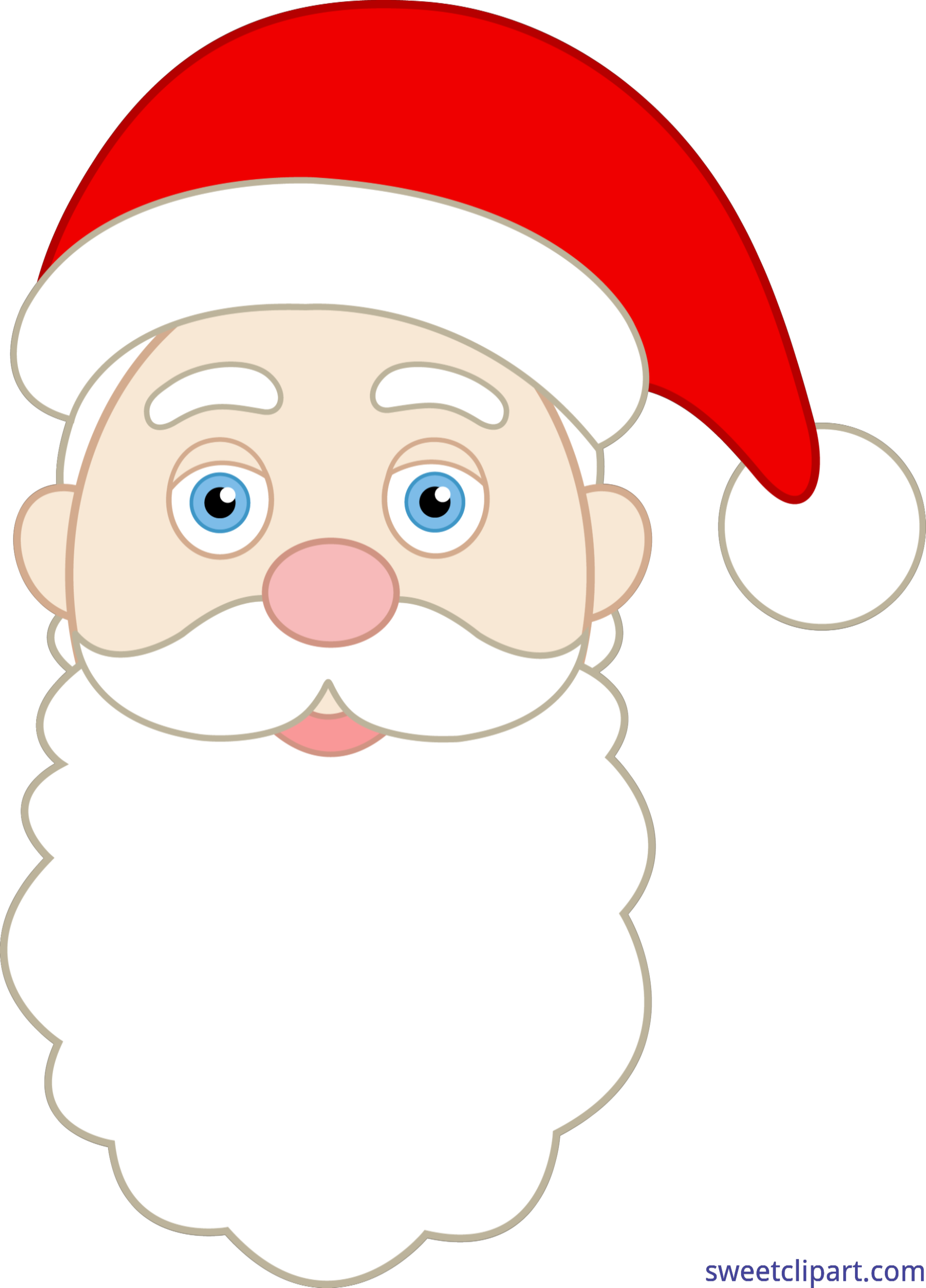10 Free Vintage Santa Clipart! - The Graphics Fairy