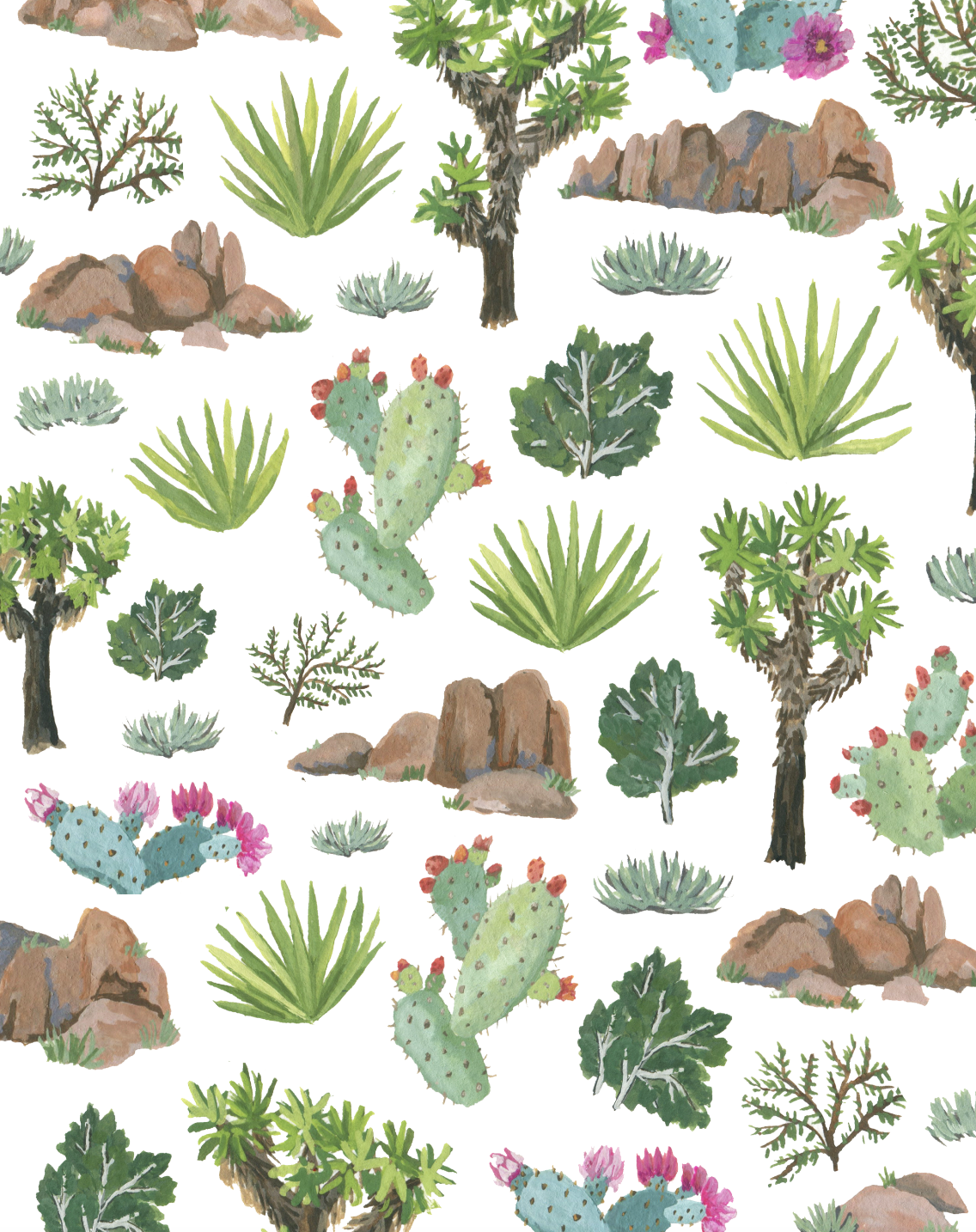 Wpa Poster Art Of The Joshua Tree In Tule Springs Fossil Beds 